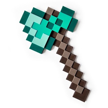 KAJAWIS Naklejki na ścianę 3d siekierka w stylu MINECRAFT ozdoby dekoracja