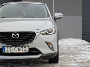 Mazda CX-3 2015 Mazda CX-3 Ledy Navi Alu Tempomat Serwis Gwarancja 1.5 Diesel 105KM, zdjęcie 3