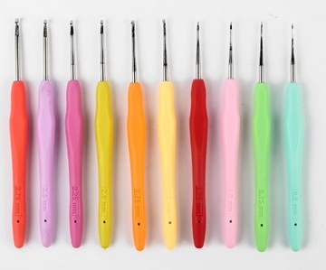 НАБОР ЭРГОНОМИЧНЫХ КРЮЧКОВ 10 шт. 0,5-2,75мм
