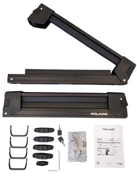 Uchwyt na narty (4 pary) snowboard (2 szt.) POLAIRE do DACIA DUSTER JOGGER
