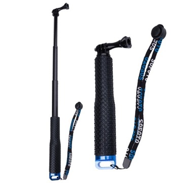 MONOPOD 48cm selfie stick ALUMINIUM Xiaomi GoPro 7 8 9 10 11 12 Kijek