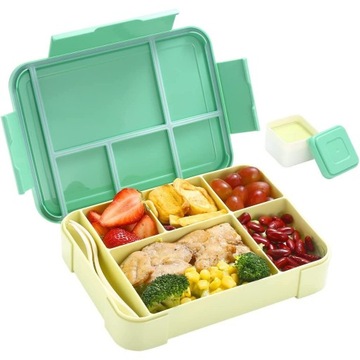 LUNCHBOX ŚNIADANIÓWKA CAMPUS PUDEŁKO 5 PRZEGRÓDKI 1300ML NA ŚNIADANIE LUNCH