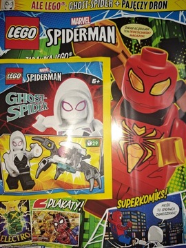 Lego Marvel Spiderman magazyn 5/24 + Ghost Spider
