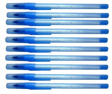 BIC 10 x круглый Stic 0,7 мм Pen Blue M