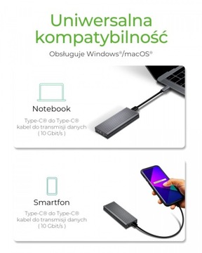 Внешний корпус IcyBox M.2 NVMe USB SSD (тип C)