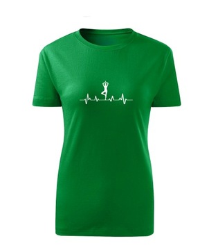 Koszulka T-shirt JOGA MEDYTACJA ASANA JOGIN JOGINKA damska