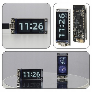 LILYGO T-Display-S3 ESP32-S3 1.9 в ST7789 просмотров