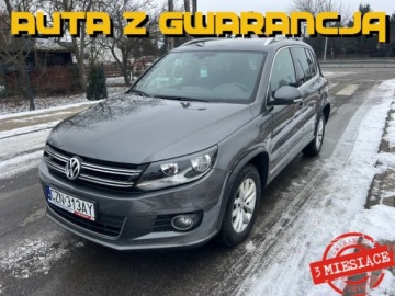 Volkswagen Tiguan I SUV Facelifting 2.0 TDI BlueMotion Technology 150KM 2015 Volkswagen Tiguan R-Line 4-Motion Nawigacja Asystent Parkowania Grzane Fot