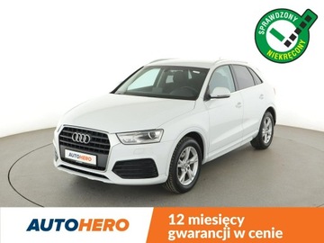 Audi Q3 I SUV Facelifting 1.4 TFSI cylinder on demand 150KM 2016 Audi Q3 1.4TFSI Automat S-LINE Sport Nawigacja