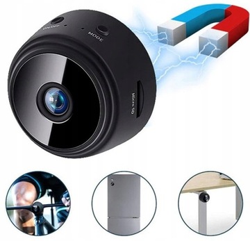 Мини-беспроводная WIFI-камера Full HD 1080P с обнаружением движения, поддержка SD-карт