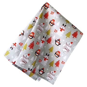 ŚWIĄTECZNA ŚCIERKA KUCHENNA CHŁONNA 45X65 MIŚ