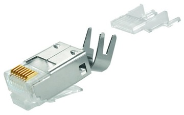Telegartner wtyk RJ45 z prowadnikiem kat6a FTP STP
