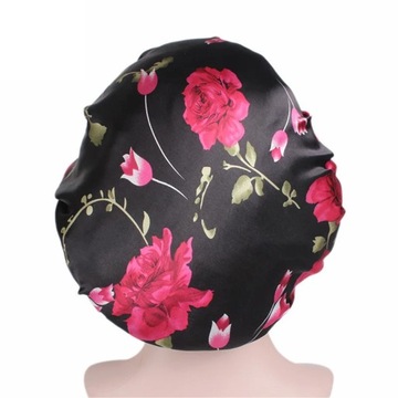 Hair Satin Bonnet Hair Styling Cap For Sleeping Shower Cap Silk Night