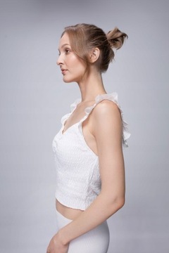 Прикрепляемый PONY 50см плетеный #Шоколадный Блонд