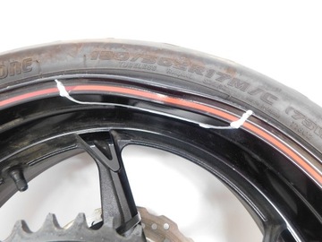 KAWASAKI Z1000 10-13 KOŁO OPONA FELGA TYŁ