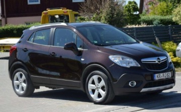 Opel Mokka I SUV 1.6 ecoFLEX 115KM 2013 Opel Mokka 1.6MPI Navi Oryginal Lakier Brazowa Perla 114 TYS KM Sprowadzony