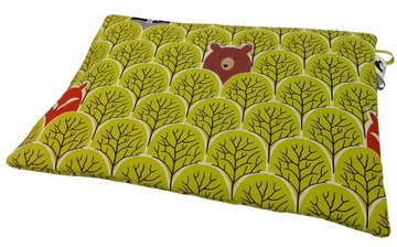 PODUSZKA bawełniana płaska 25x35 do wózka kołyski kosza Mojżesza