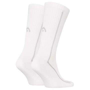 SKARPETY HEAD ALL SPORTS PERFORMANCE CREW SOCKS 2 PACK WHITE 35-38