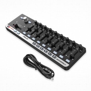 Тонкий MIDI-контроллер Worlde EasyControl.9