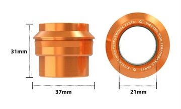 САЙЛЕНТБЛОК ПЕРЕДНЕГО КОЛЕС толщиной 22 мм с уплотнительными кольцами KTM Husqvarna Gas Gas