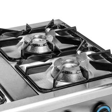 ГАЗОВАЯ КУХНЯ С 4 КОНФОРКАМИ С ПОЛКОЙ FORGAST FG09451