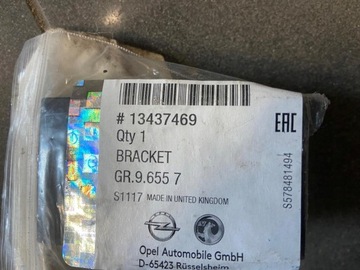 DRŽÁKY ČIDLA PDC OPEL ASTRA K 13437469