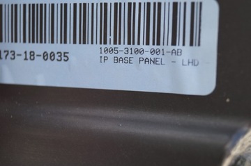 КОНСОЛЬ ПРИБОРНОЙ ПАНЕЛИ JEEP CHEROKEE KL КОЖАНАЯ