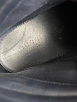 Мужские высокие кеды Gucci с логотипом GG 41.5