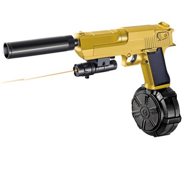 Zabawkowy pistolet samopowtarzalny glock z elektryczną kulą wodną