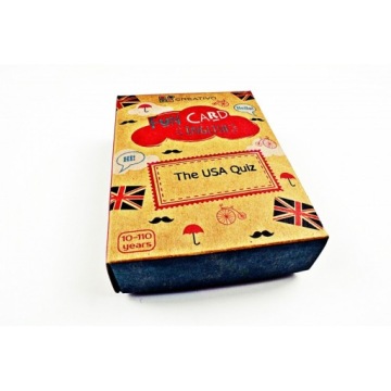 FUN CARD ENGLISH The USA Quiz CREATIVO