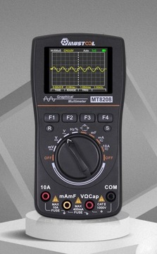 ГРАФИЧЕСКИЙ МУЛЬТИМЕТРНЫЙ ОСЦИЛЛОСКОП MT8208 MUSTOOL 2в1