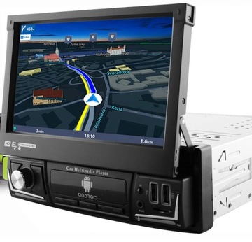 Radio uniwersalne 1DIN ANDROID 12 GPS Wifi 6/128