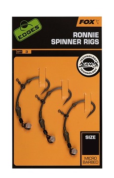 FOX CCR188 PRZYPONY RONNIE spinner rig #5 - 3szt
