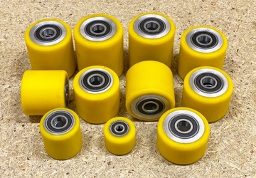 80x80 ROLKA 80x80mm do WÓZKA PALETOWEGO rolki PALECIAKA