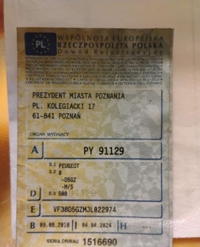 Peugeot 508 II 2018 Peugeot 508 2018r, 1.6 Benzyna. Lekko uszkodzony tyl. Jezdzi. 1.6 Benzyna, zdjęcie 25