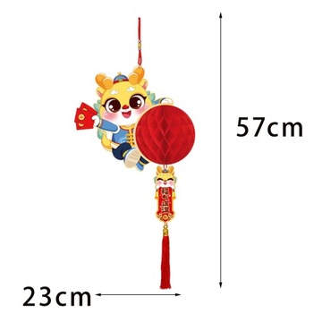 Китайский Красный Фонарь Кулон Прочная Декоративная Новинка Стиль Кулон