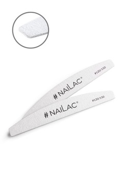 Pilnik do paznokci NaiLac, łódka Slim - 120/150