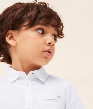 3159 083 Рубашка Mayoral белая, размер 110