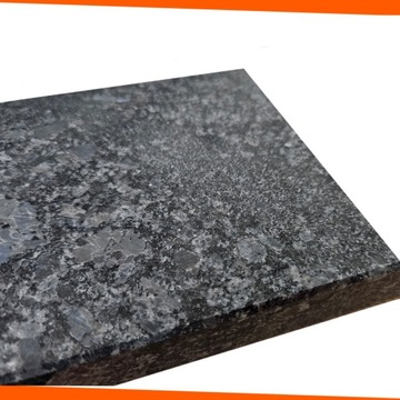 parapet granitowy Indy Black / Steel grey 160x20x3