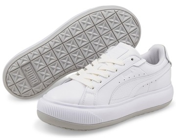 Buty PUMA SUEDE MAYU RAW skóra gruba podeszwa 38