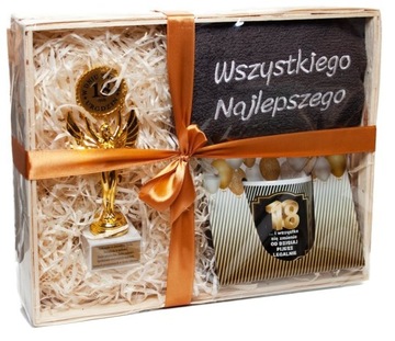 ZESTAW PREZENTOWY NA 18STKE DLA CÓRKI/SYNA