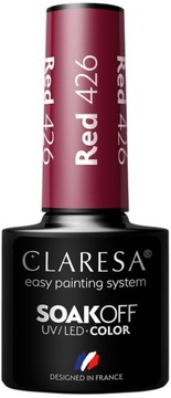 HYBRID POLISH RED 426 CLARESA Малиново-красный