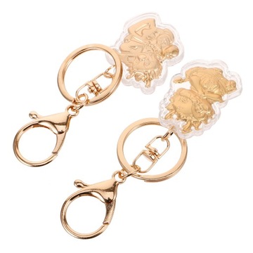 2 SZT. SMOK METALOWE CHARMS WISZĄCY SMOK
