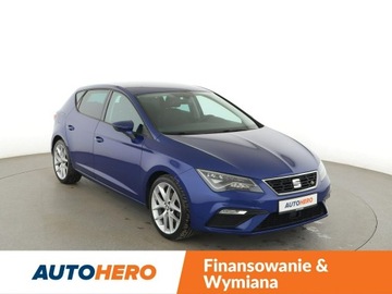 Seat Leon III Hatchback Facelifting 1.4 TSI 125KM 2017 Seat Leon FR navi grzane fotele PDC climatronic, zdjęcie 9