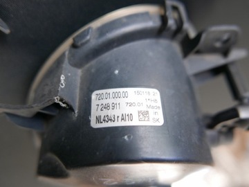 BMW F20 F21 F30 F31 HALOGEN LEVÝ PŘEDNÍ 7248911