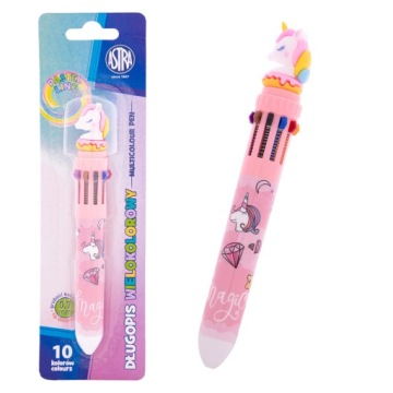 Ручка автоматична ASTRAPEN PASTEL LINE єдиноріг різнокольоровий 10 в 1