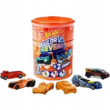 Hot Wheels Color Reveal 2 auta zmieniające kolor Mattel GYP13