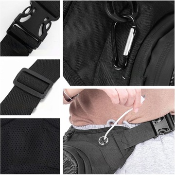 Мотоцикл панкус почек на бедре бедра с ремнем