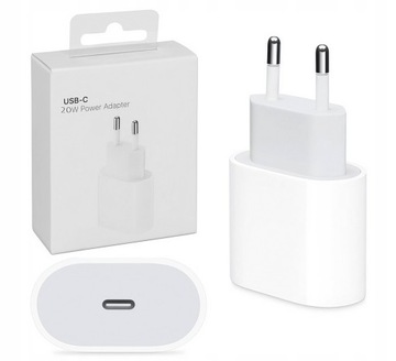 Ładowarka sieciowa Kostka do Ładowania telefonu IPhone 8,X USB-C 20W slim