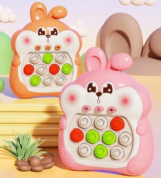 Электронная аркадная игра Pop it PUSH GAME, рефлексы нажатия кнопок